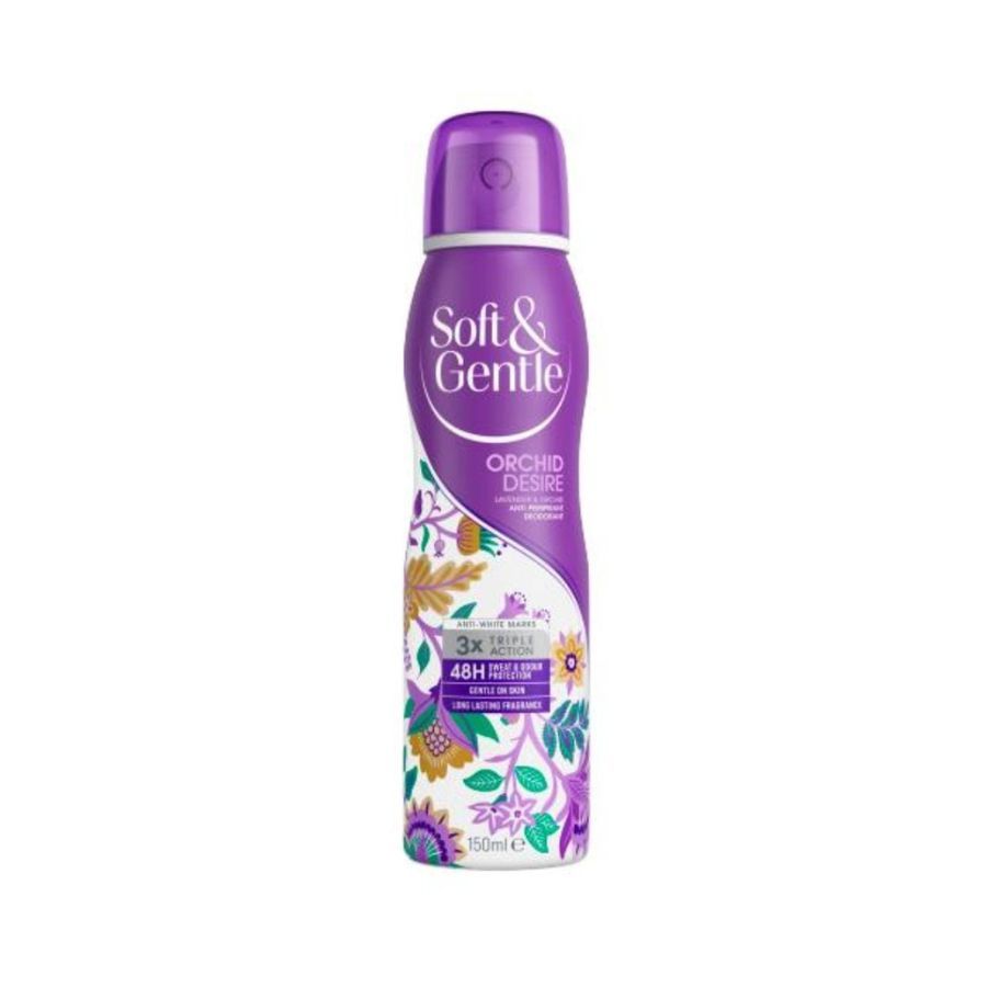 Soft & Gentle Anti-Perspirant Deodorant Spray Orchid Desire 150ml