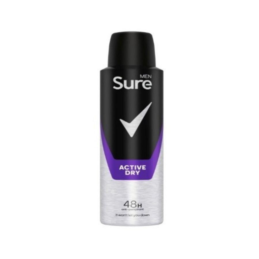 Sure Men Aerosol Anti-Perspirant Active Dry 150ml