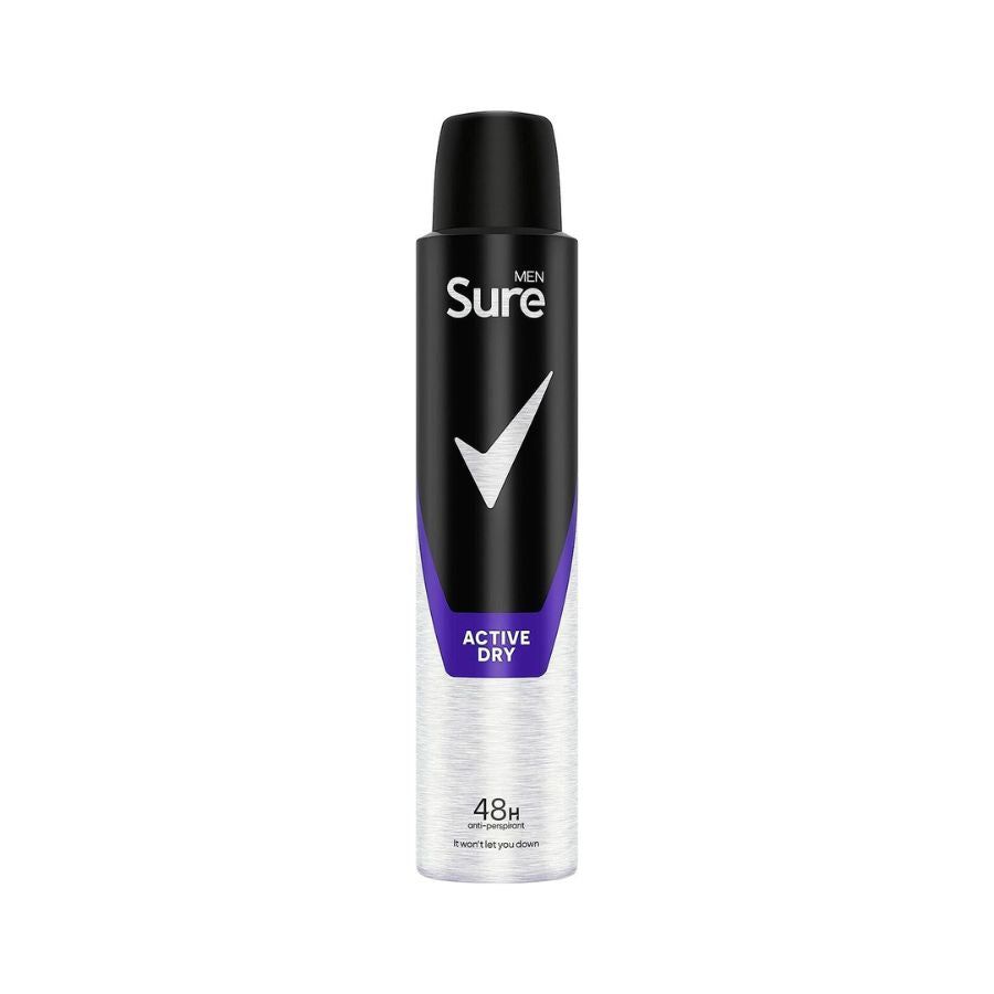 Sure Men Antiperspirant Active Dry 250ml