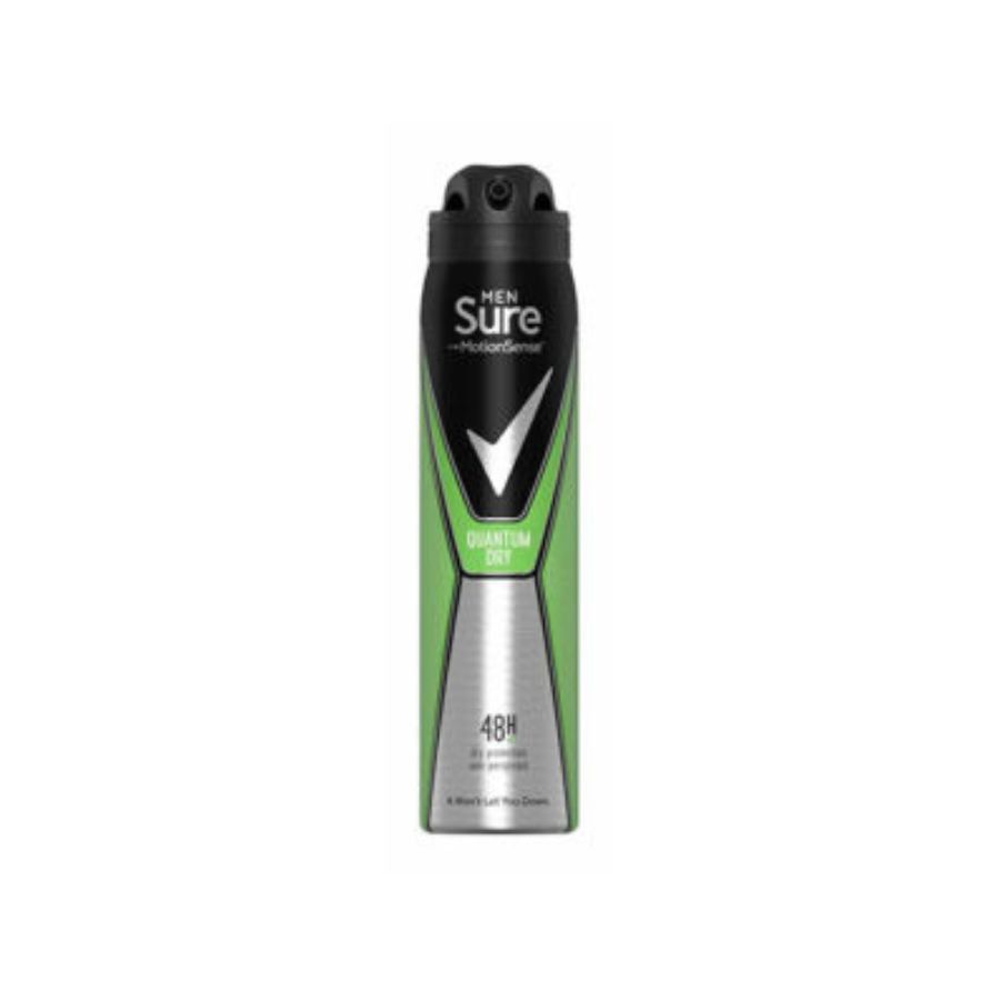 Sure Men Aerosol Anti-Perspirant Quantum Non Stop 72h 250ml