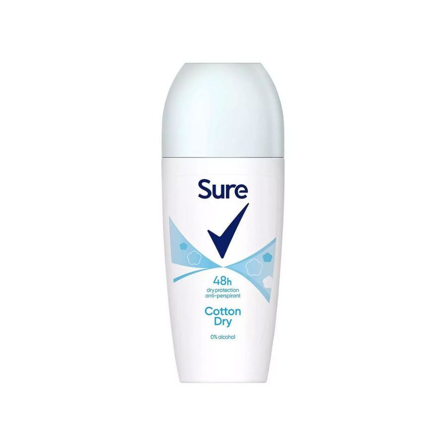 Sure Roll On Cotton Dry 50ml