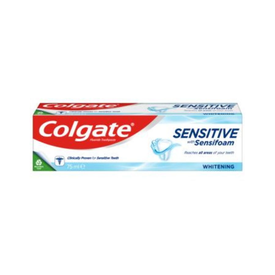 Colgate Toothpaste Sensifoam Whitening 75ml