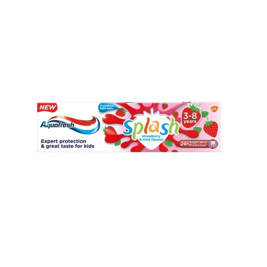 Aquafresh Toothpaste Kids Splash 3-8 Years 50ml