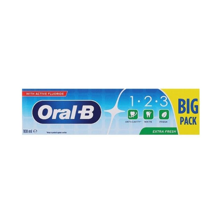 Oral B Toothpaste 1 2 3 Extra Fresh 100ml