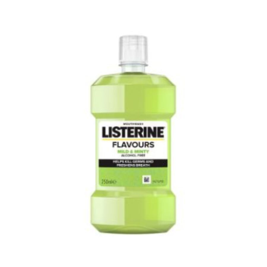 Listerine Zero Alcohol Mouthwash Mild Mint 250ml