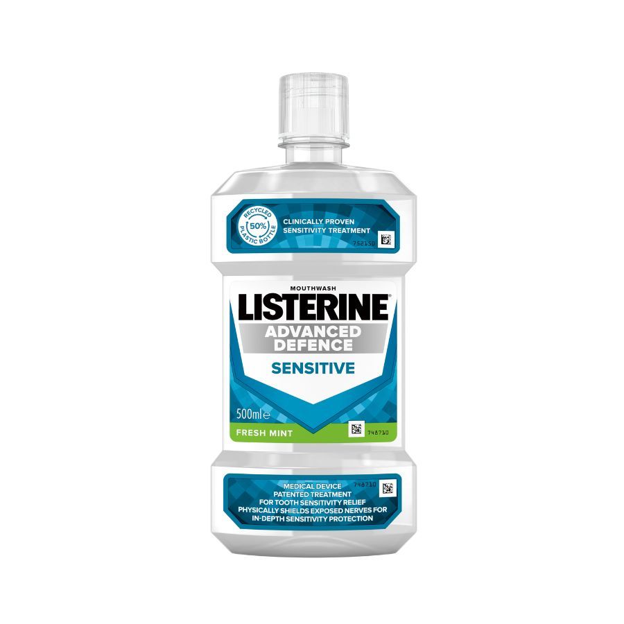 Listerine Advanced Defence Mouthwash Sensitive 500ml