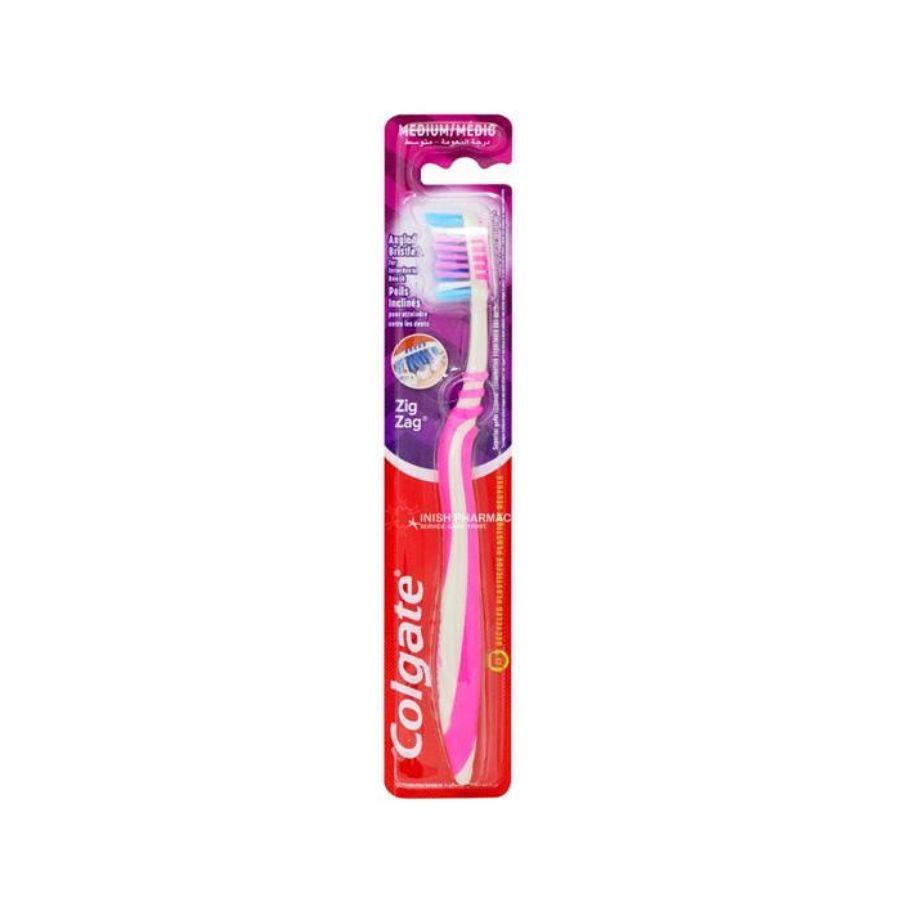 Colgate Zigzag Plus Toothbrush Medium