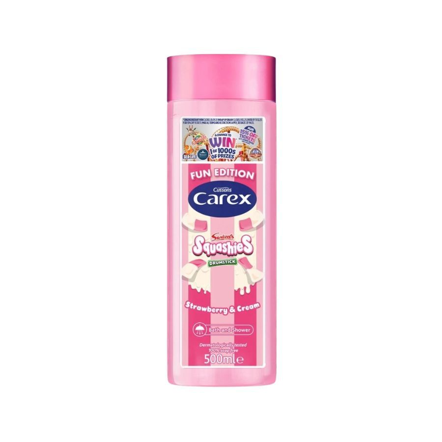 Carex Shower & Bath Squashies 500ml