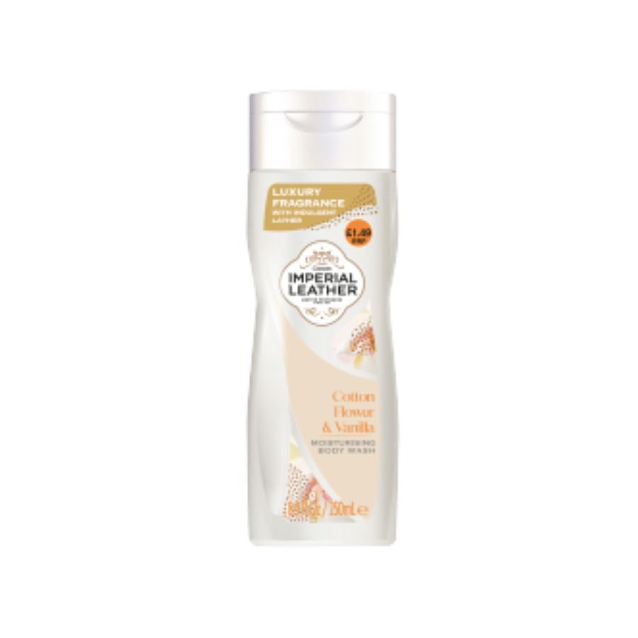 Imperial Leather Shower Gel Cotton & Vanilla 250ml PM £1.49