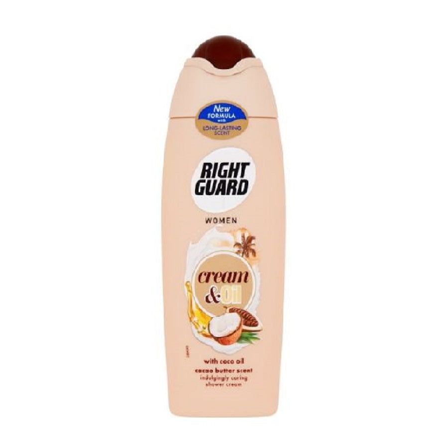 Right Guard Womens Shower Oil Cacao 250ml