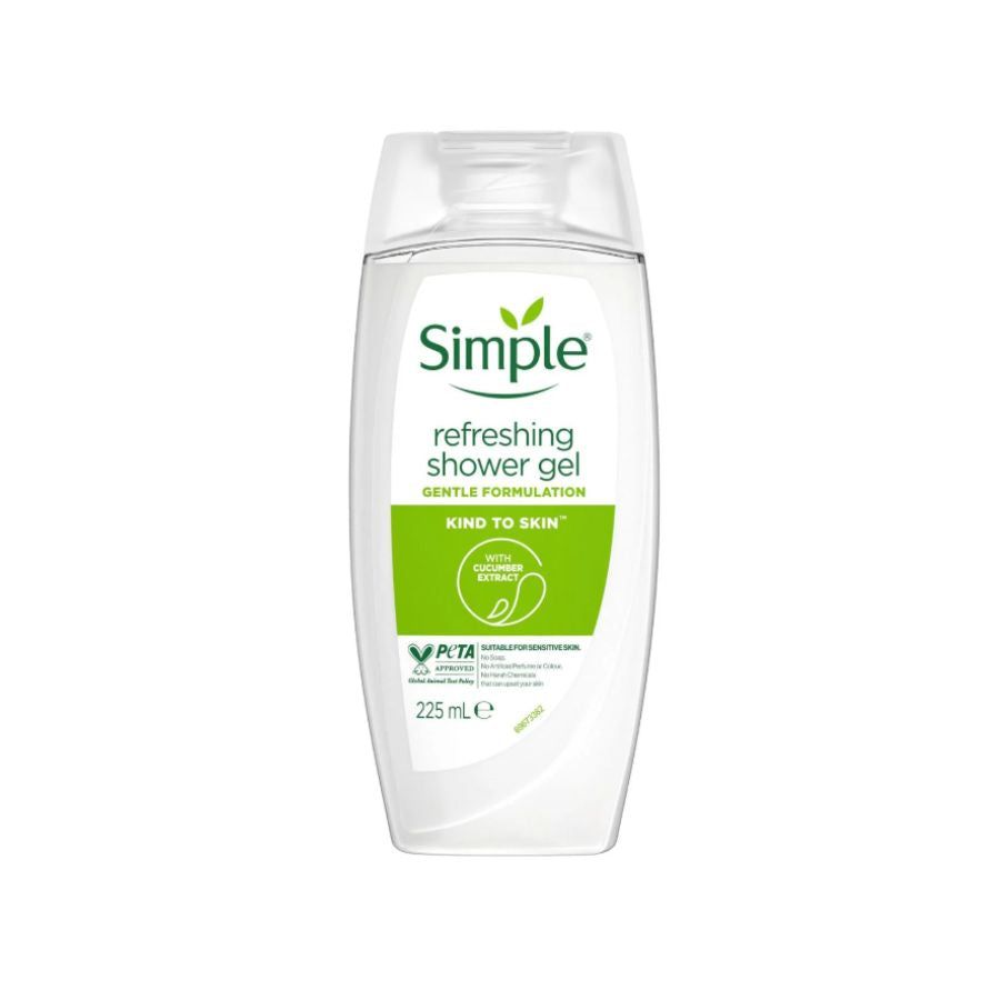 Simple Shower Gel Refreshing 225ml