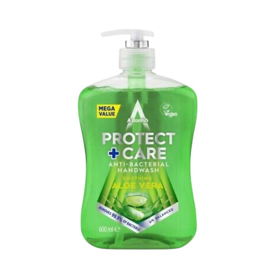 Astonish Antibacterial Handwash Clean & Protect Aloe Vera 600ml
