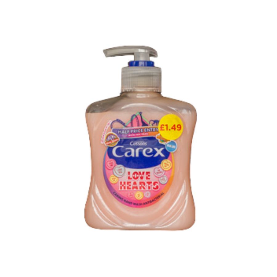 Carex Handwash Love Hearts 250ml PM £1.49