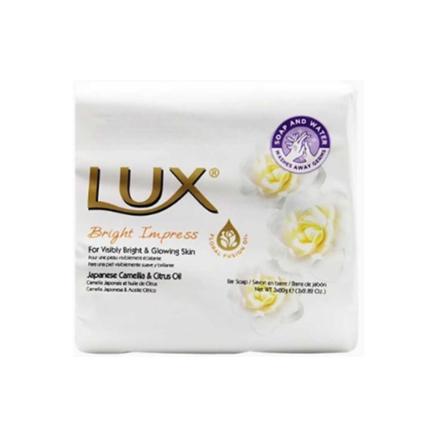 Lux Soap Triple Pack Bright Impress 80g