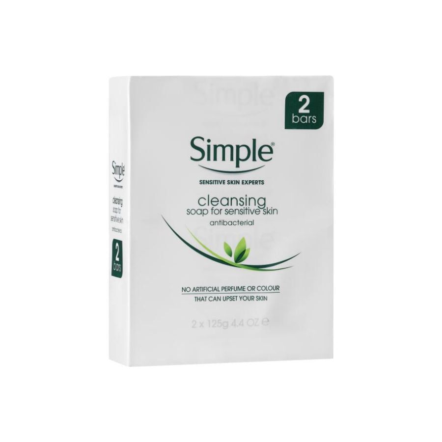 Simple Soap Antibacterial Twin 125g