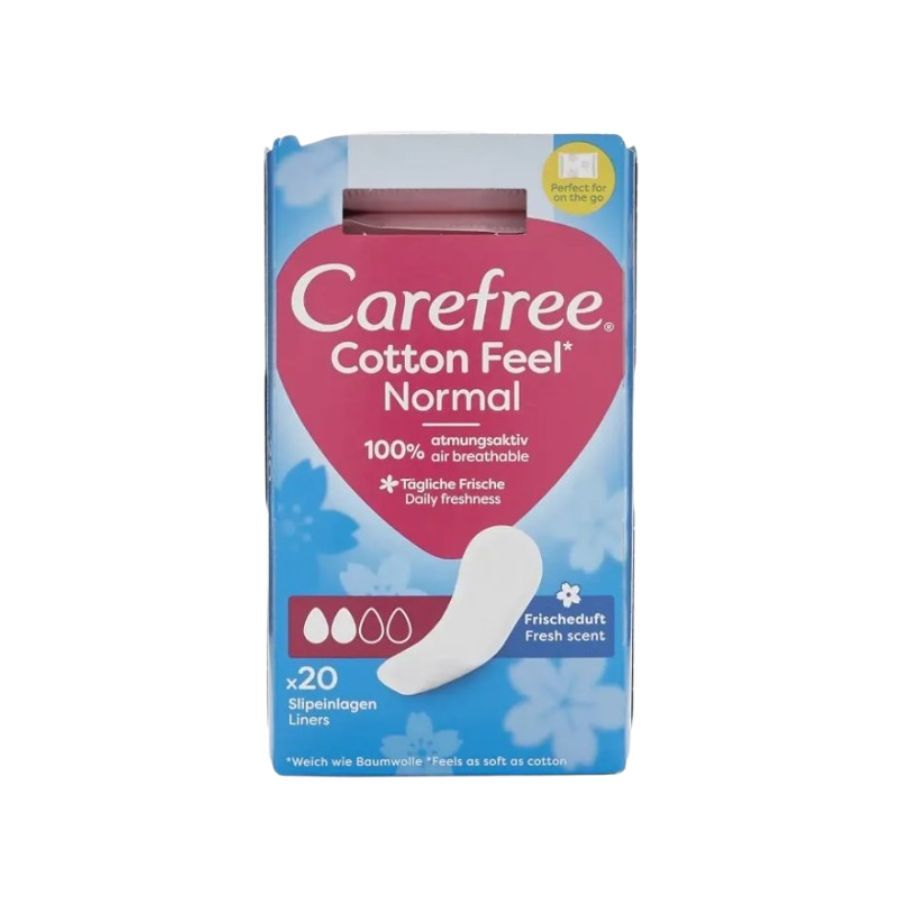 Carefree Fresh Scent Pantyliners With Cotton Extract 20's