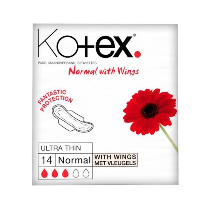 Kotex Ultra Normal + Wings Sanitary Towels 14's