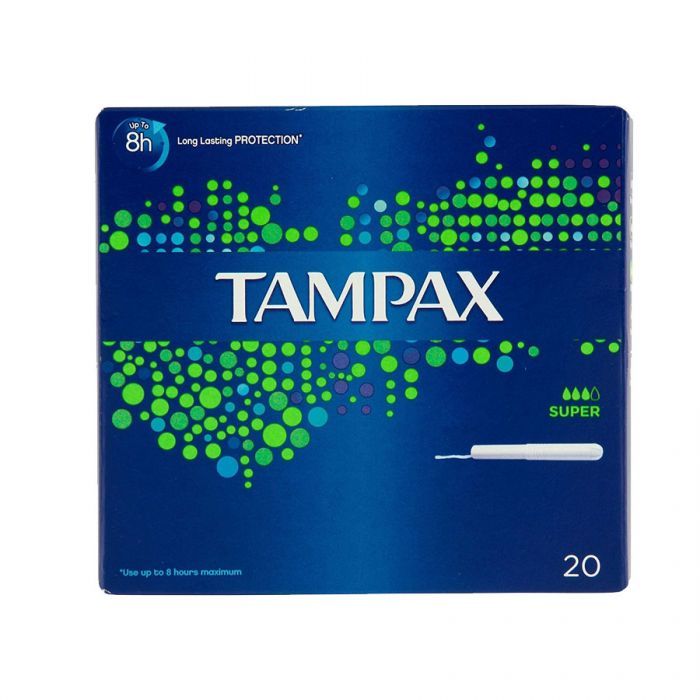 Tampax Super Tampons 20's