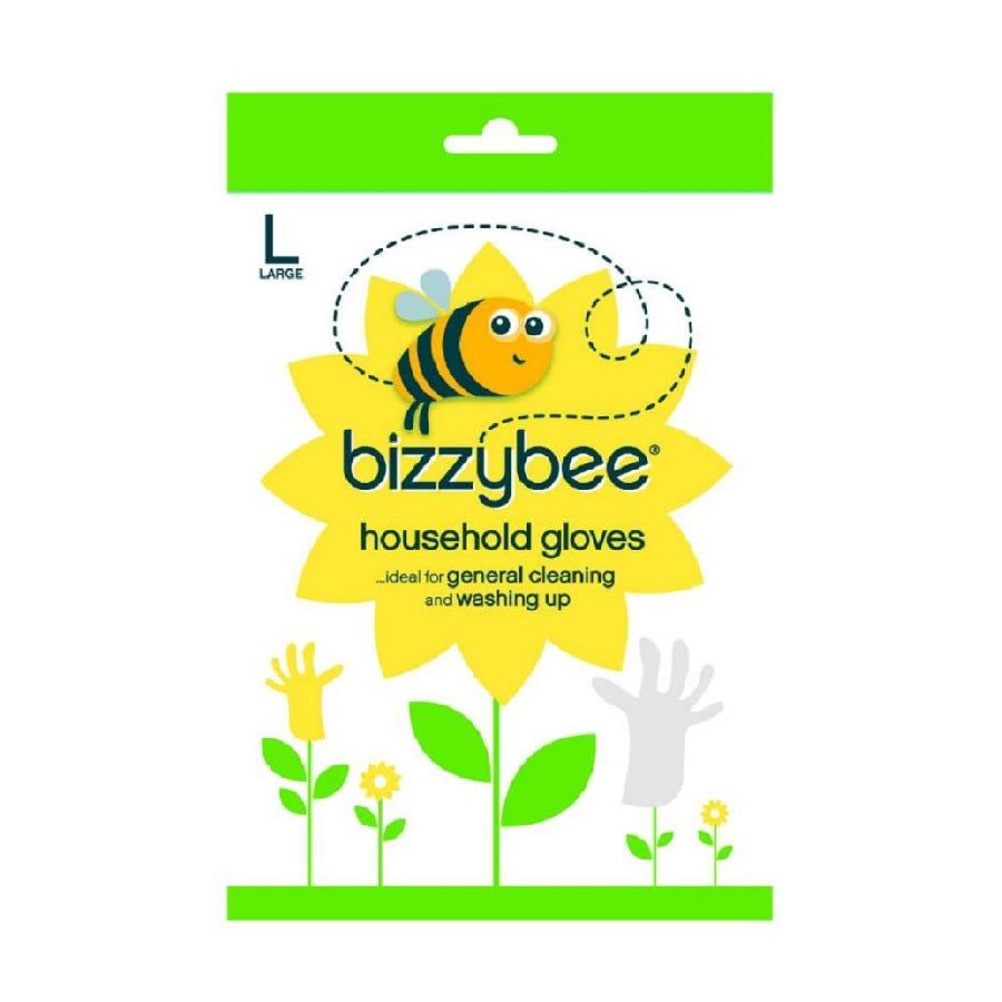 Bizzybee Household Rubber Gloves Large
