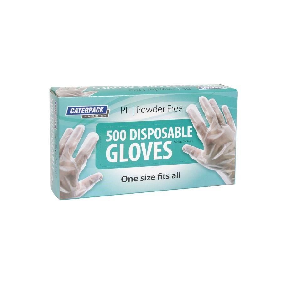 Caterpack Disposable Gloves One Size 500's