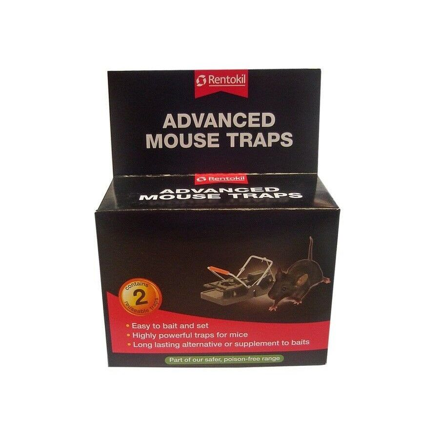Rentokil Advanced Mouse Traps 2s
