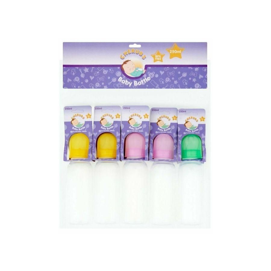 Pretty Cherubs Baby Bottle Silicone 250ml
