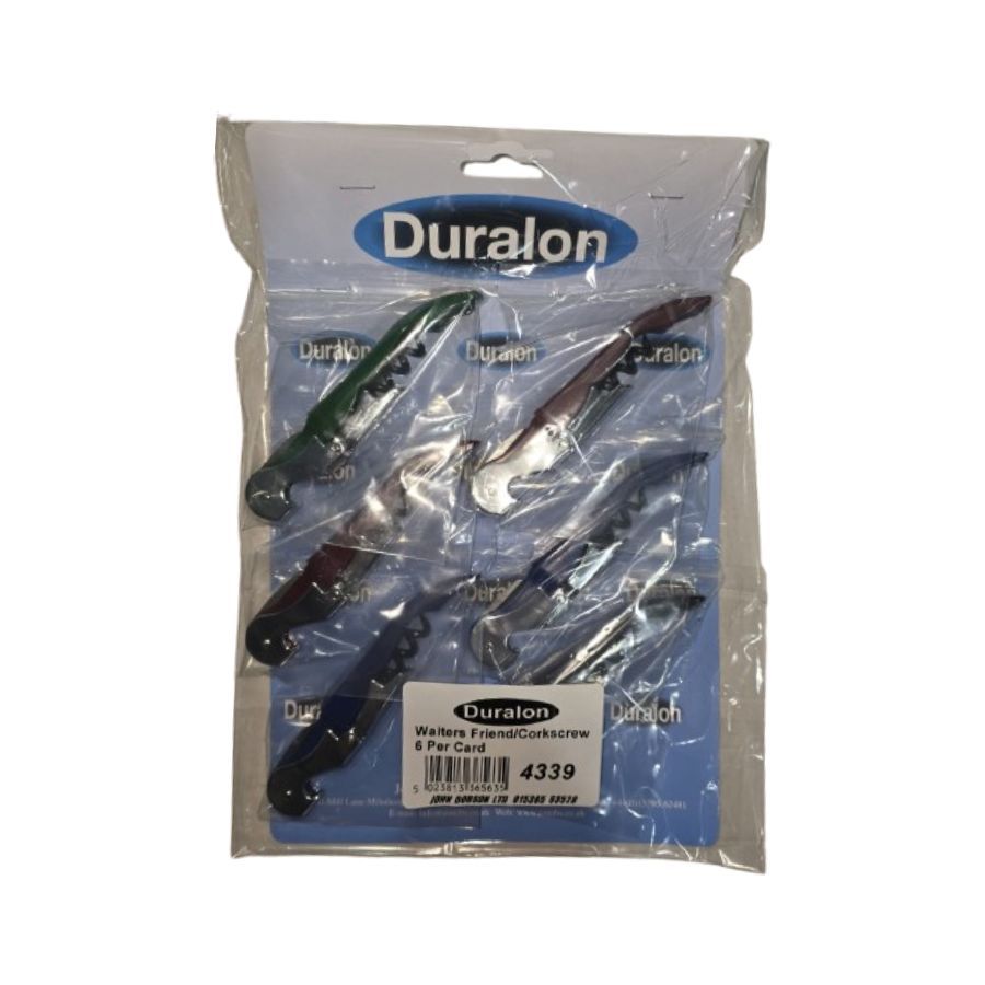 Duralon Waiter's Friend Corkscrew & Bottle Opener