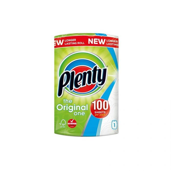 Plenty Kitchen Roll White