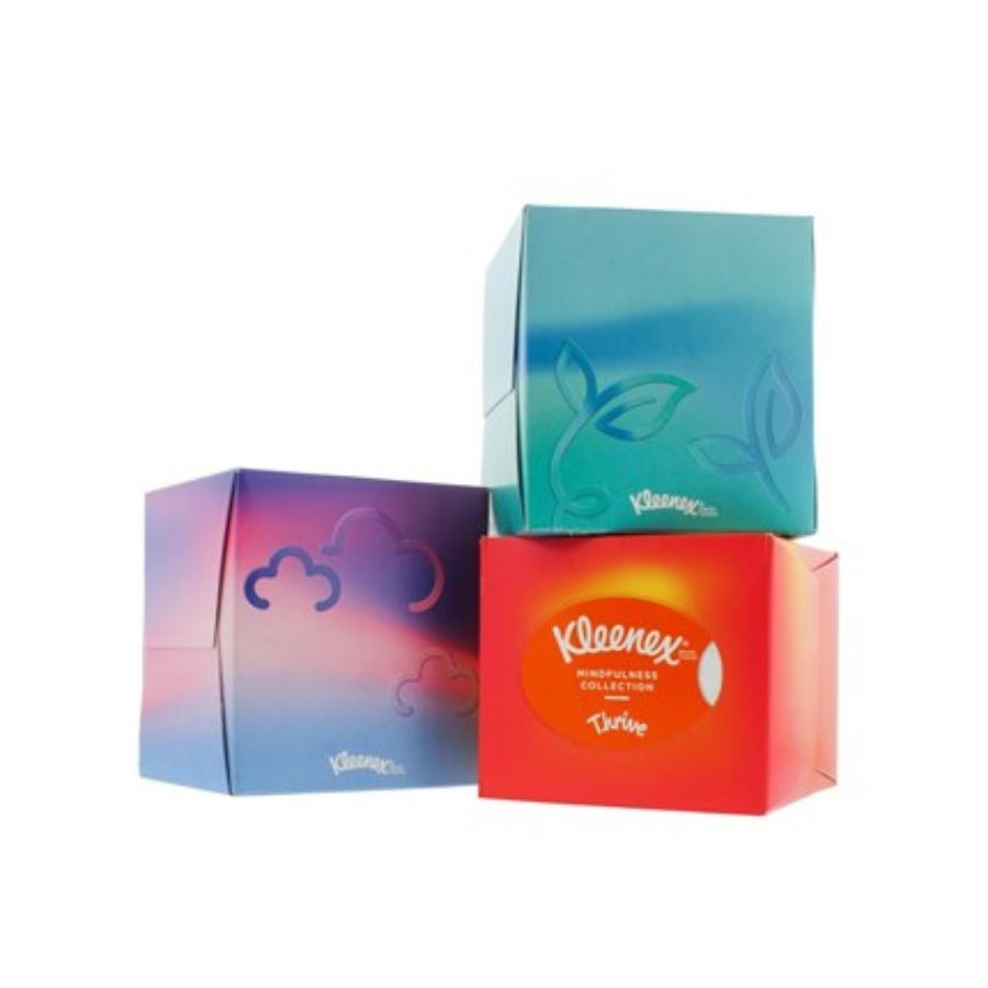 Kleenex Collection Cube Tissues 48's