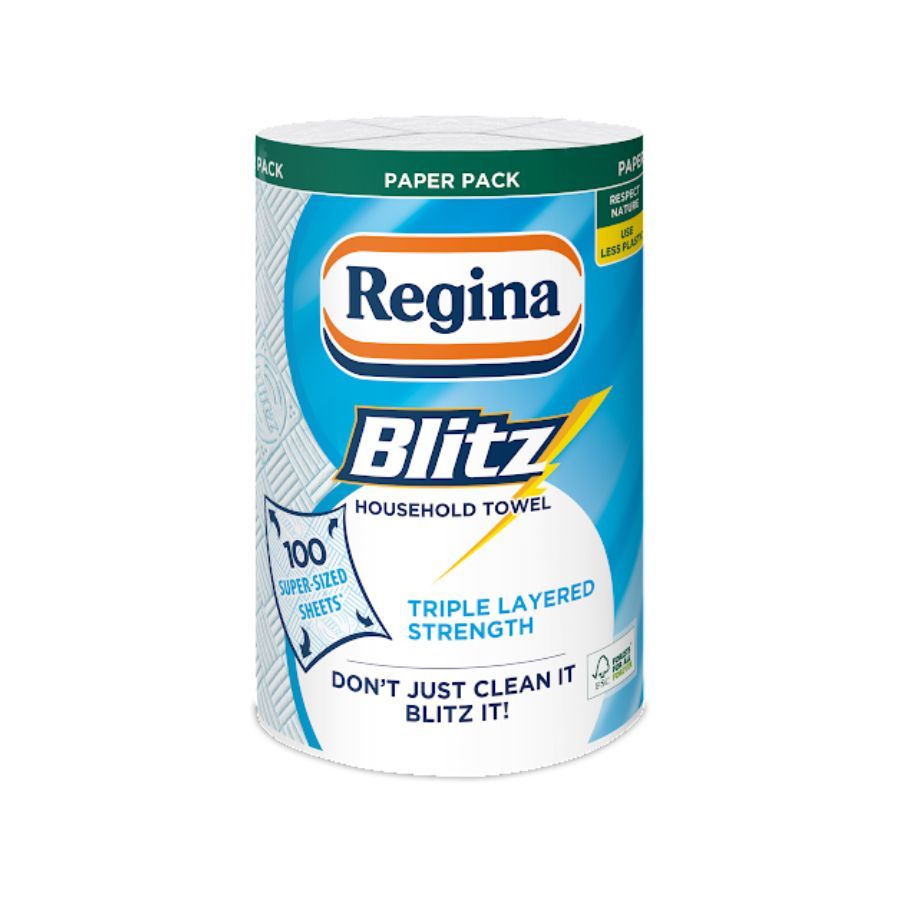 Regina Blitz Kitchen Roll 3Ply