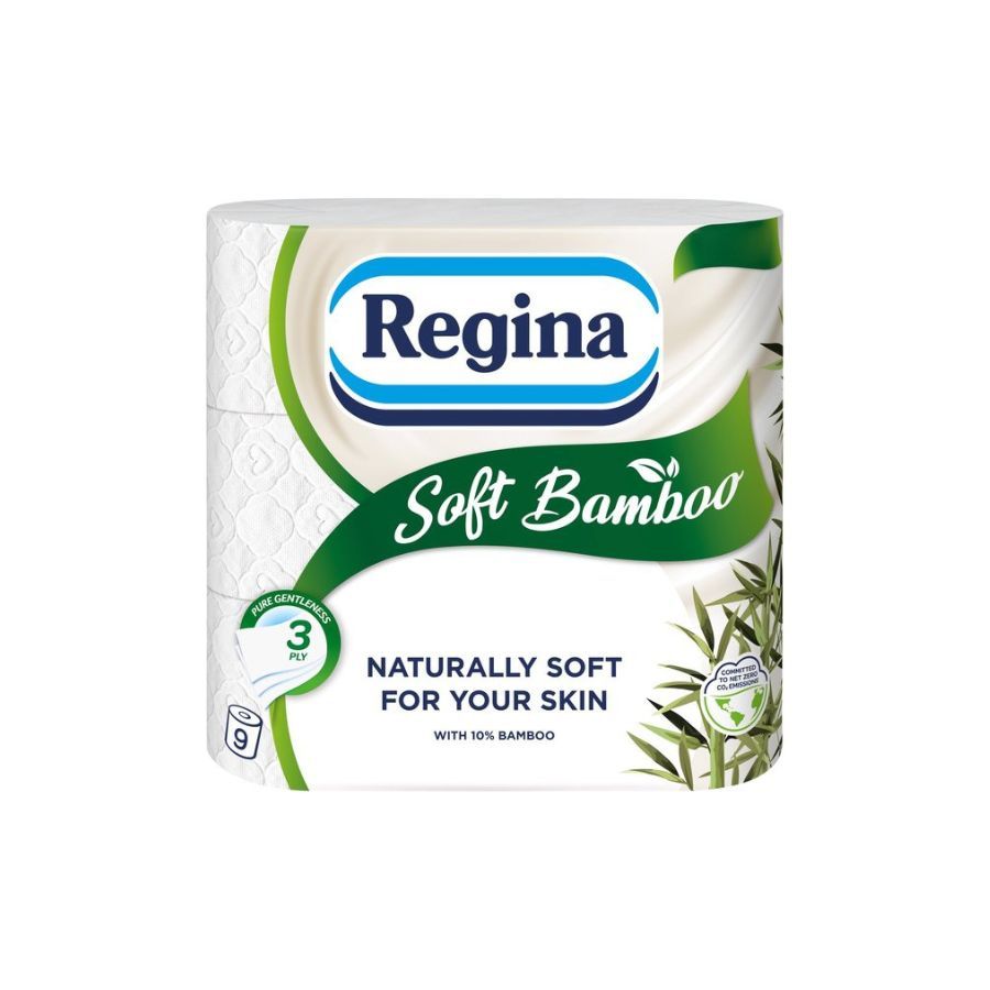 Regina Toilet Roll 9's Soft Bamboo