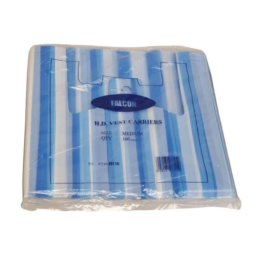 Falcon Strip Carrier Bags 10 x 15 x 18 100's