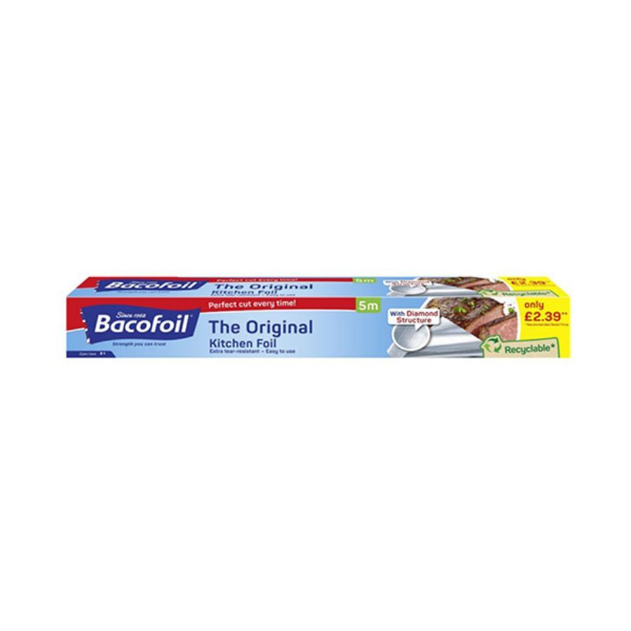 Bacofoil The Original Kitchen Foil (5m) x 300mm PM £2.39