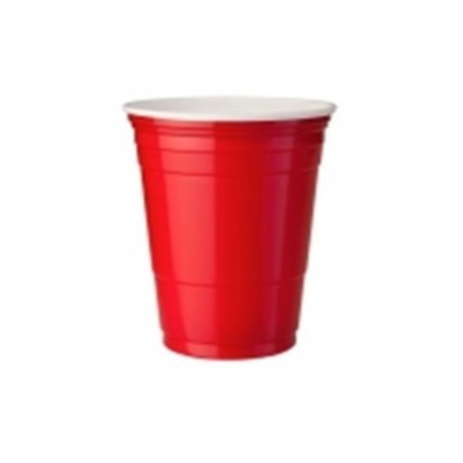 Essential Red Party Cups 455ml 16oz 6's