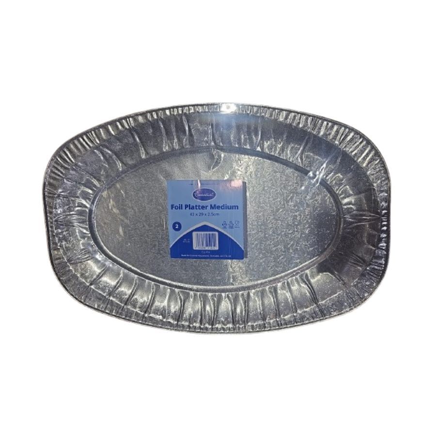 Essential Aluminium Medium Platter (43cm) 2's