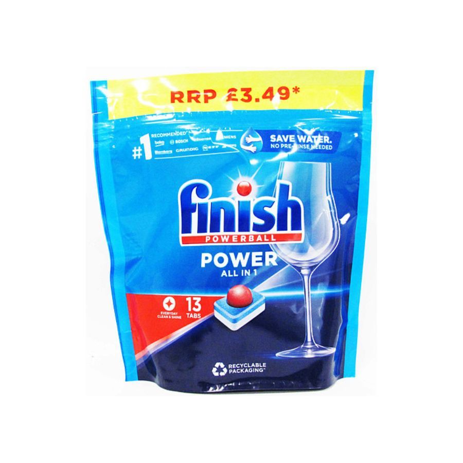 Finish Powerball All In 1 Tablets 13's PM £3.49