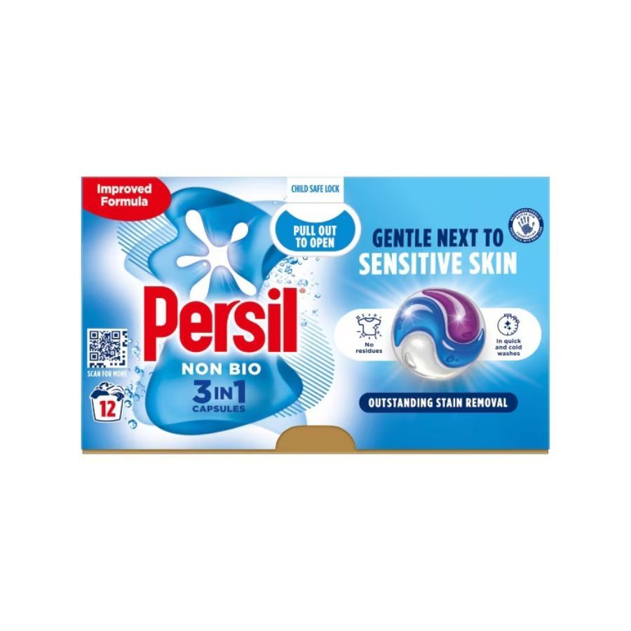 Persil Non Bio Capsules 12 Washes