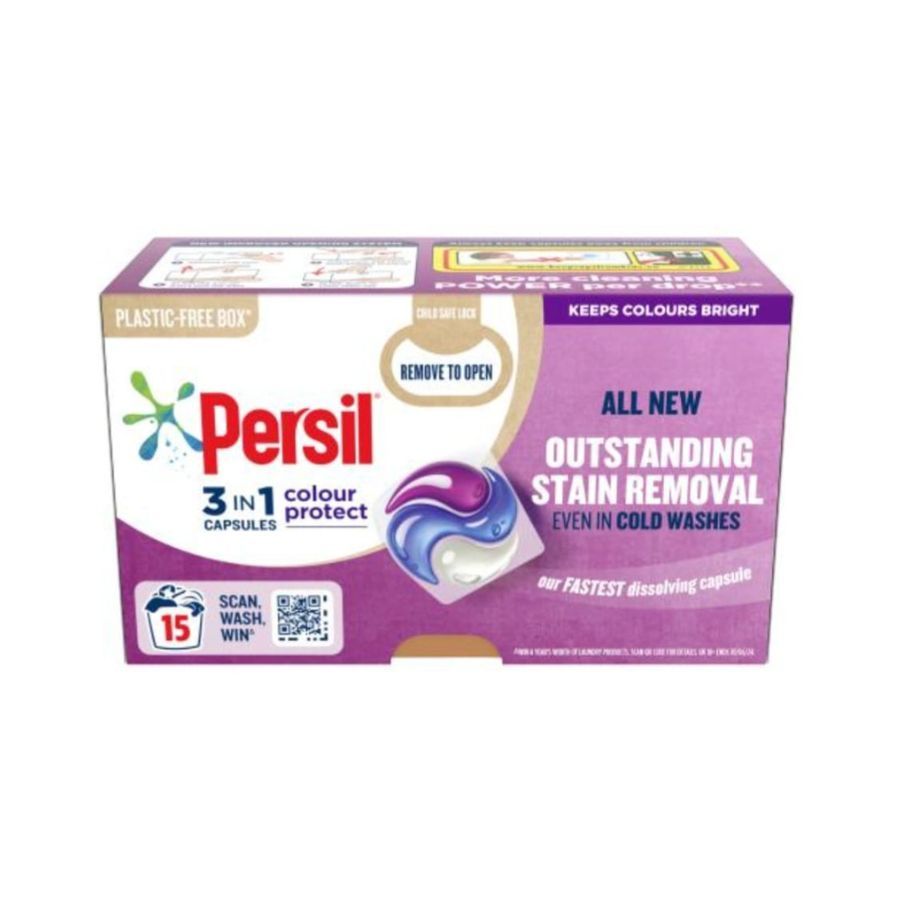Persil Liquid Caps 3 in 1 Colour 15's