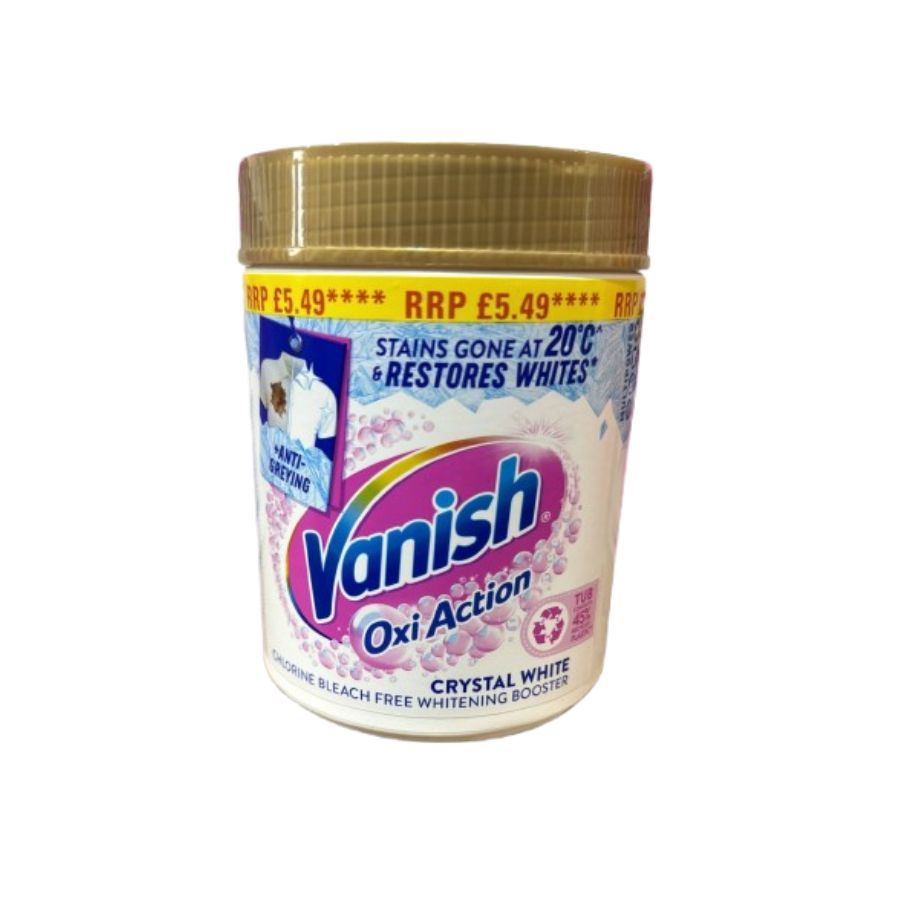 Vanish Gold Oxi Action White Stain Remover Powder 470g PM £5.49