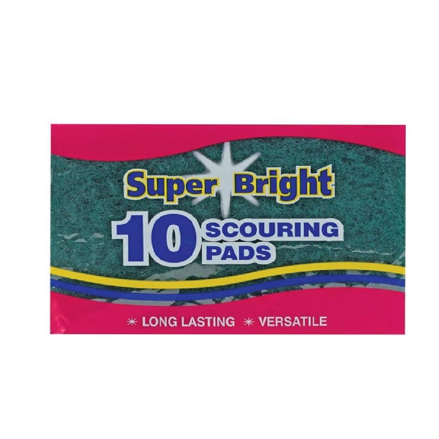 Superbright Scouring Pads 10's