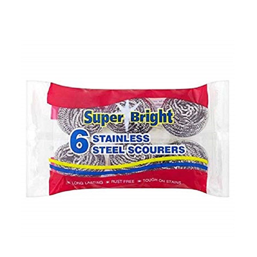 Superbright Stain/Steel Scourer 6's