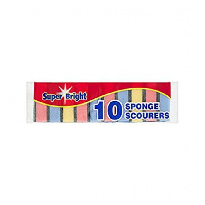 Superbright Sponge Scourer 10's