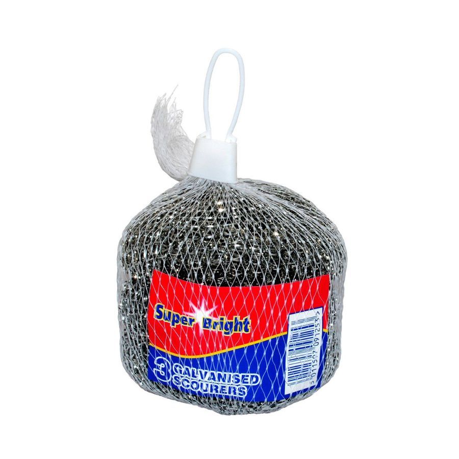 Superbright Galvanised Scourers 3's