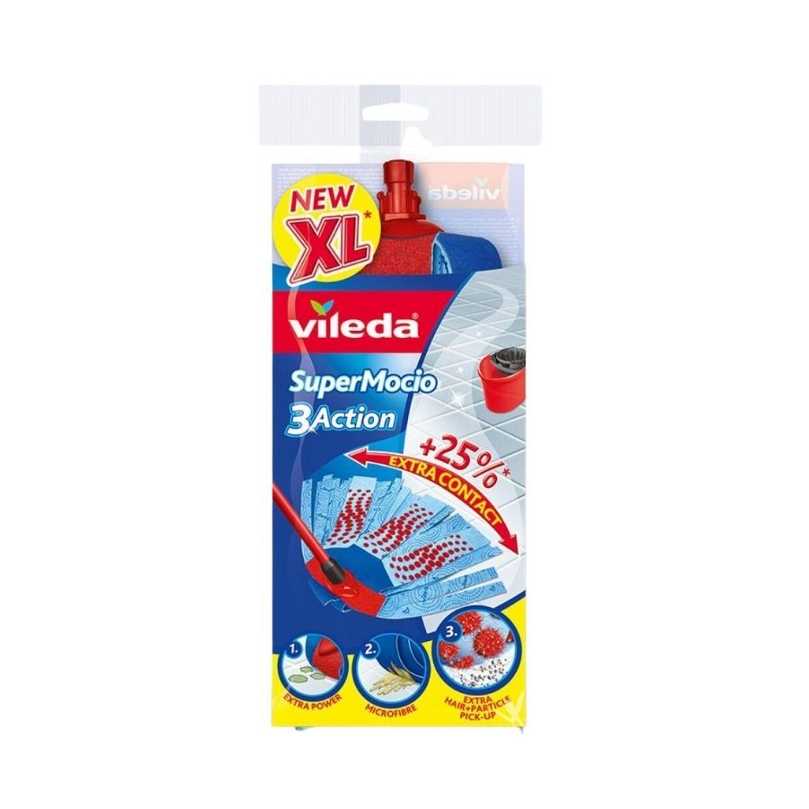 Vileda Supermocio 3 Act Mop Refill