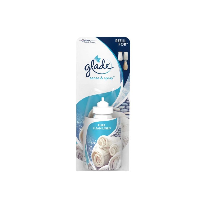 Glade Sense & Spray Refill Clean Linen 18ml