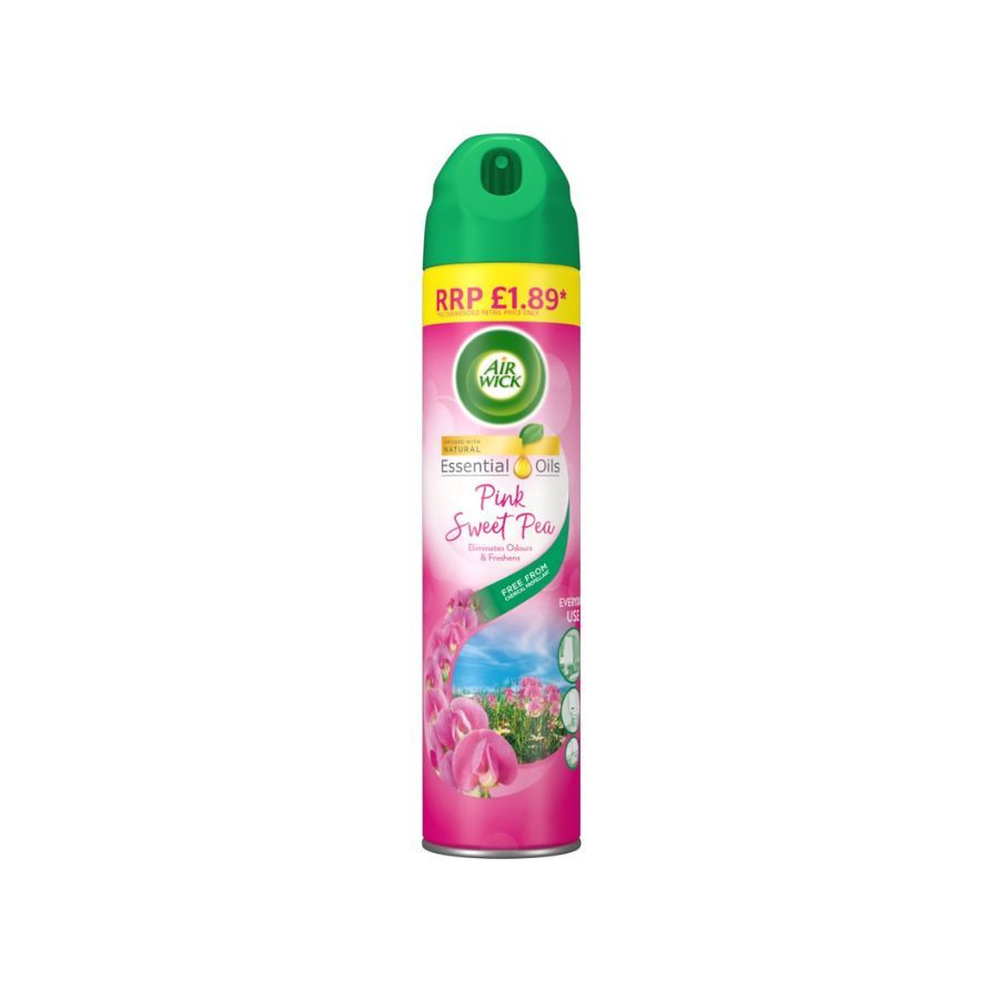 Air Wick Air Freshener Pink Sweet Pea 300ml PM £1.89