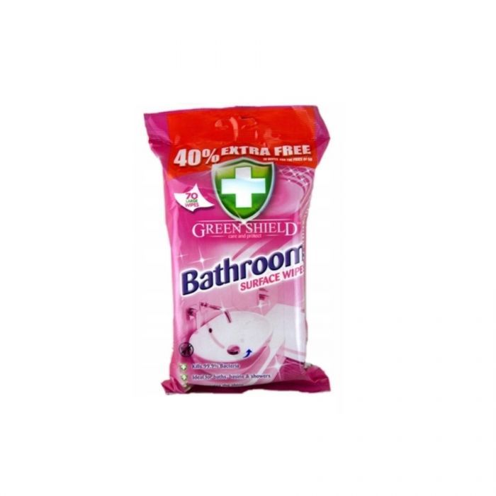 Green Shield Bathroom Surface Wipes 70's
