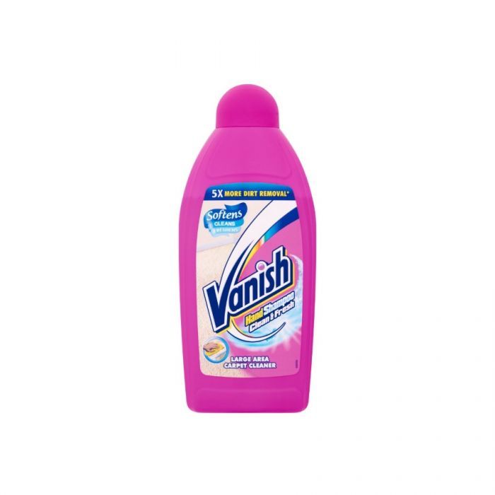 Vanish Hand Shampoo Large Area Carpet Cleaner 450ml